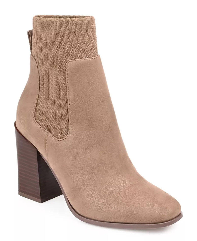 Women'S Adalia Knit Block Heel Booties